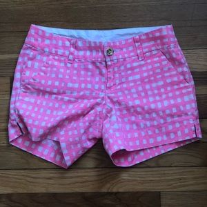 Lily Pulitzer Pink gingham shorts